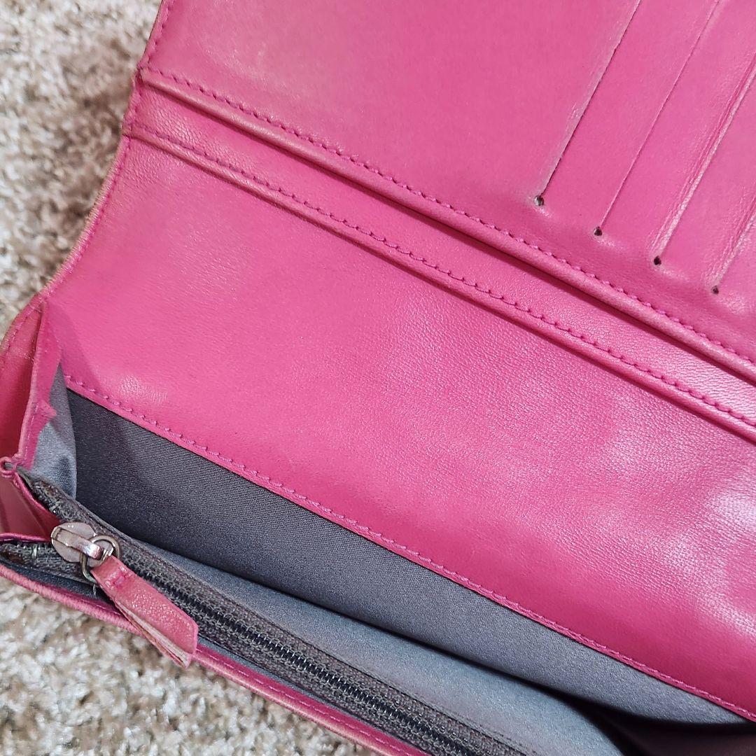 CHANEL 長財布 アイコン エナメル パテントレザー
