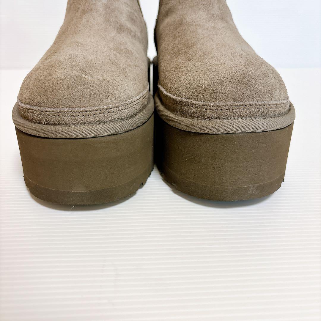 【新品】アグ 厚底ムートンブーツ プラットフォーム5 CHELSEA 画像3