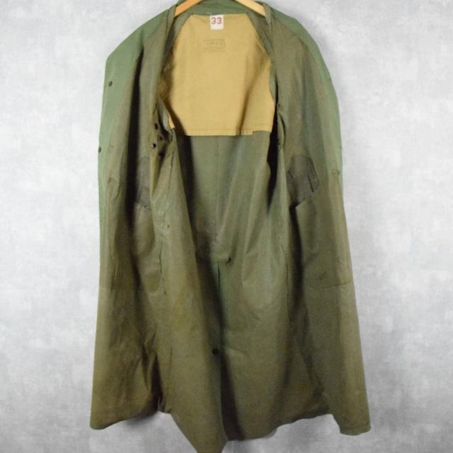 50's French Army ゴム引き レインコート [113333]