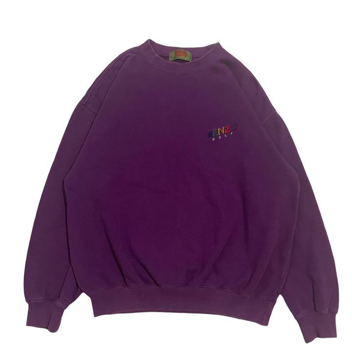 お得人気 古着 KENZO ケンゾー スウェット トレーナー パープル kF71T-m19240592460 正規品新作