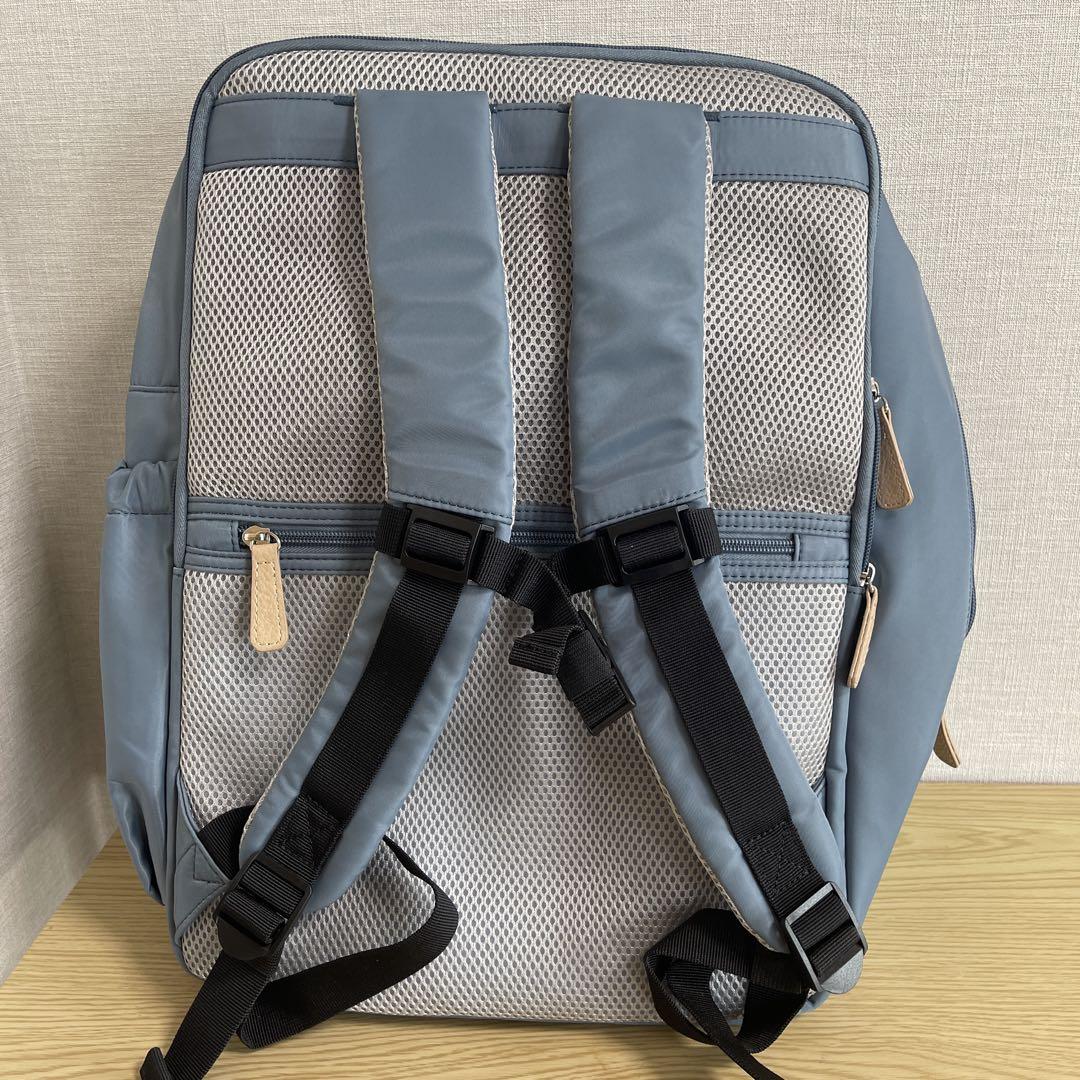 カバッグ はっ水ナイロン ガバッと開く時短リュック “グランデ
