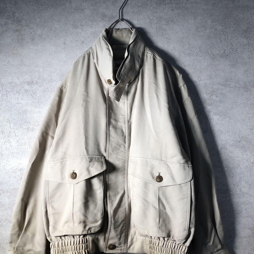 Troy Brosジップアップブルゾン　昭和レトロ 古着AS96