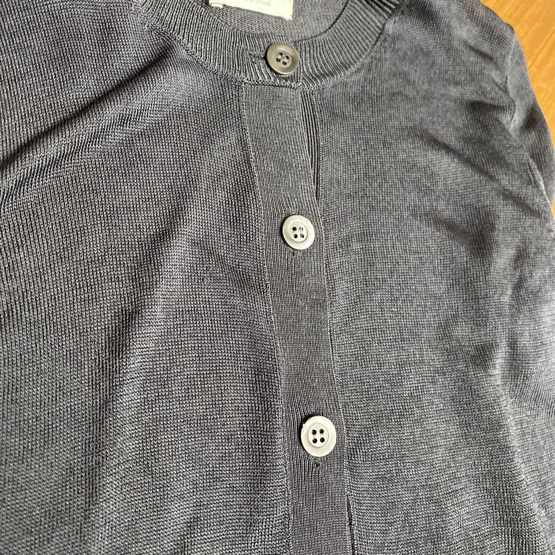 DRIES VAN NOTEN 丸首長袖カーディガン XS DRIES VAN NOTEN 丸首長袖カーディガン XS