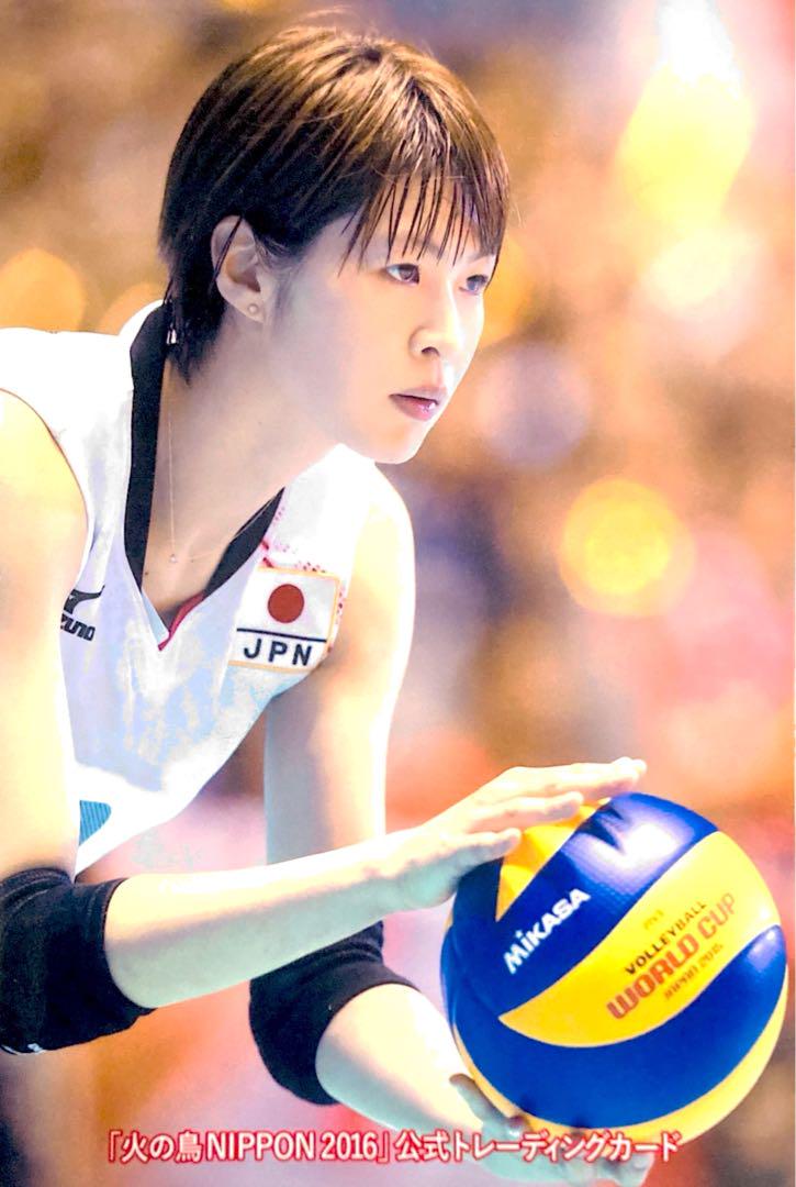 火の鳥NIPPON 木村沙織 3Dクリスタル バレーボール女子 ホロ