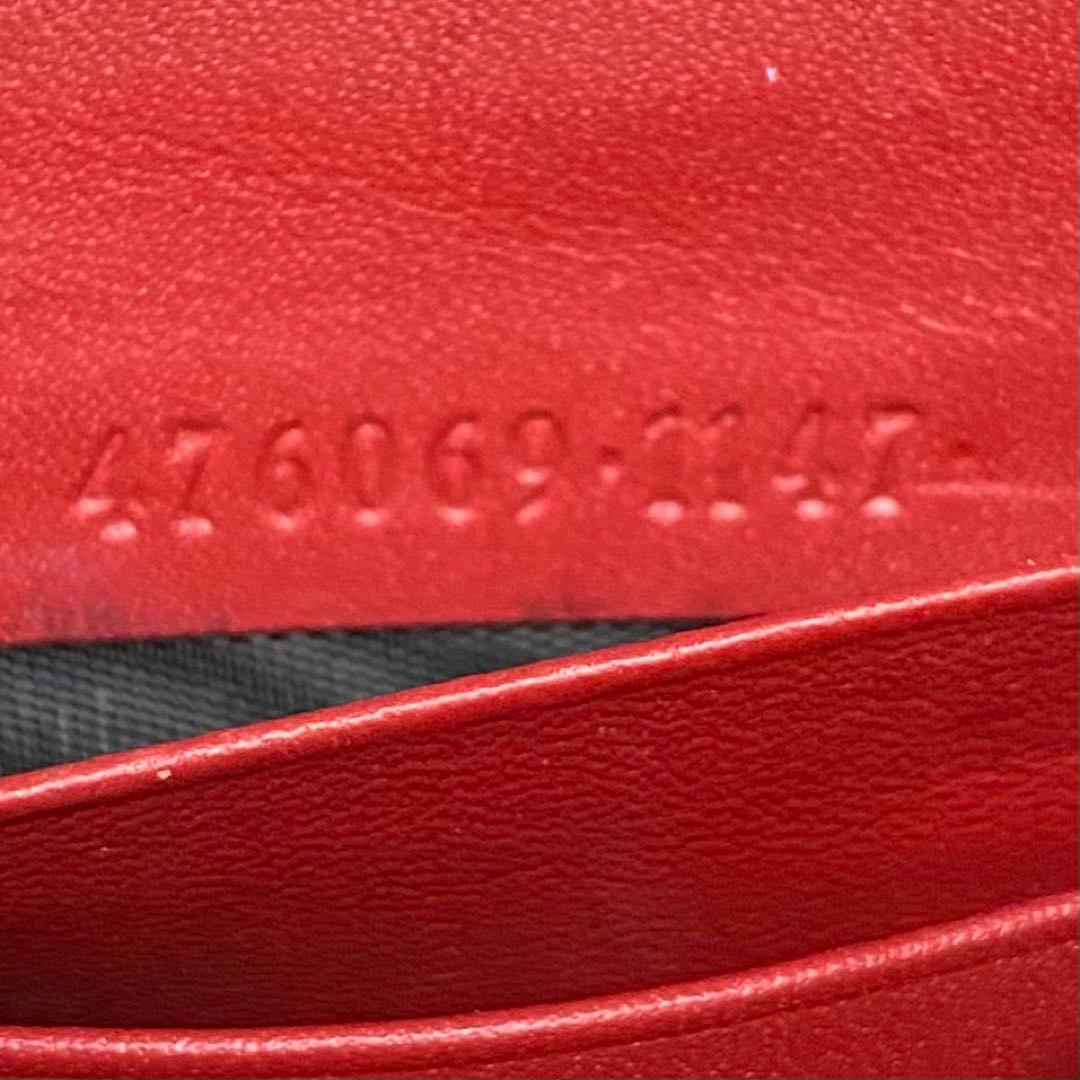 新品同様‼️グッチ　GUCCI 財布　長財布　蜂　パール　ラウンドファスナー