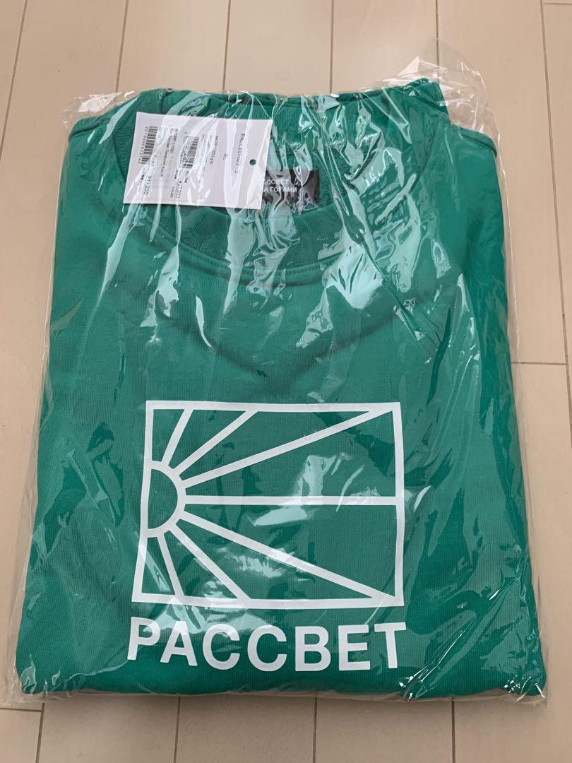 トップス RASSVET PACCBET MEN BIG LOGO SWEAT XL