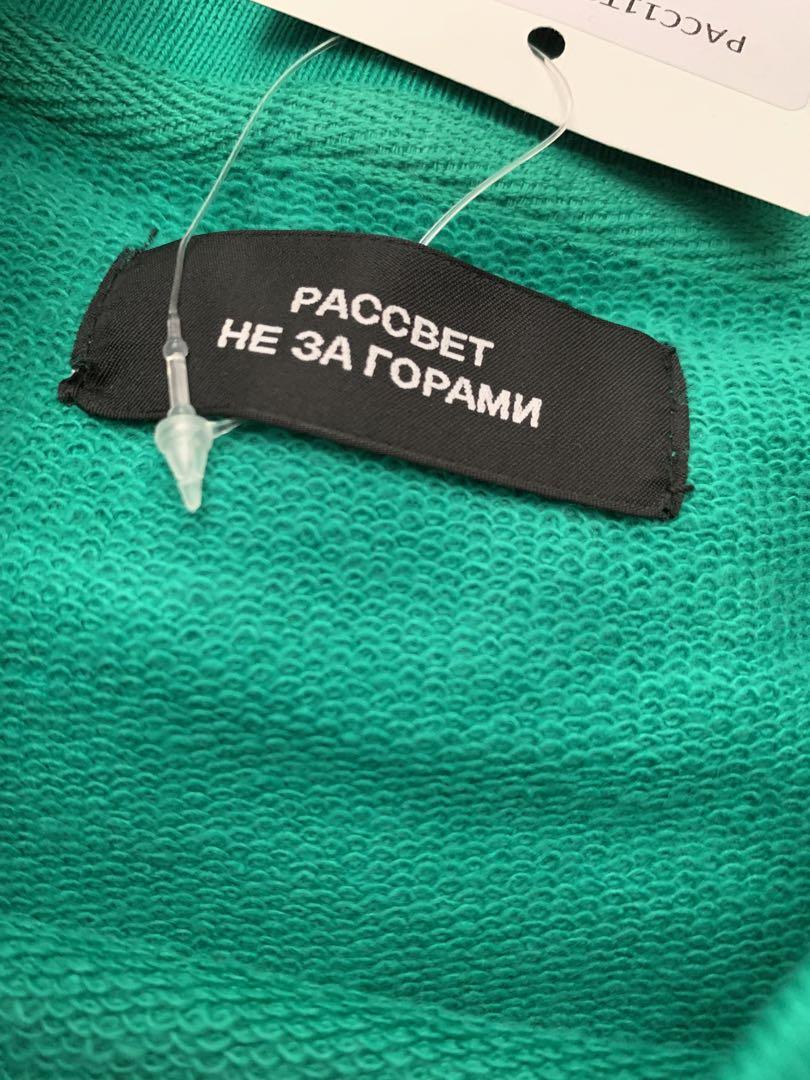 トップス RASSVET PACCBET MEN BIG LOGO SWEAT XL