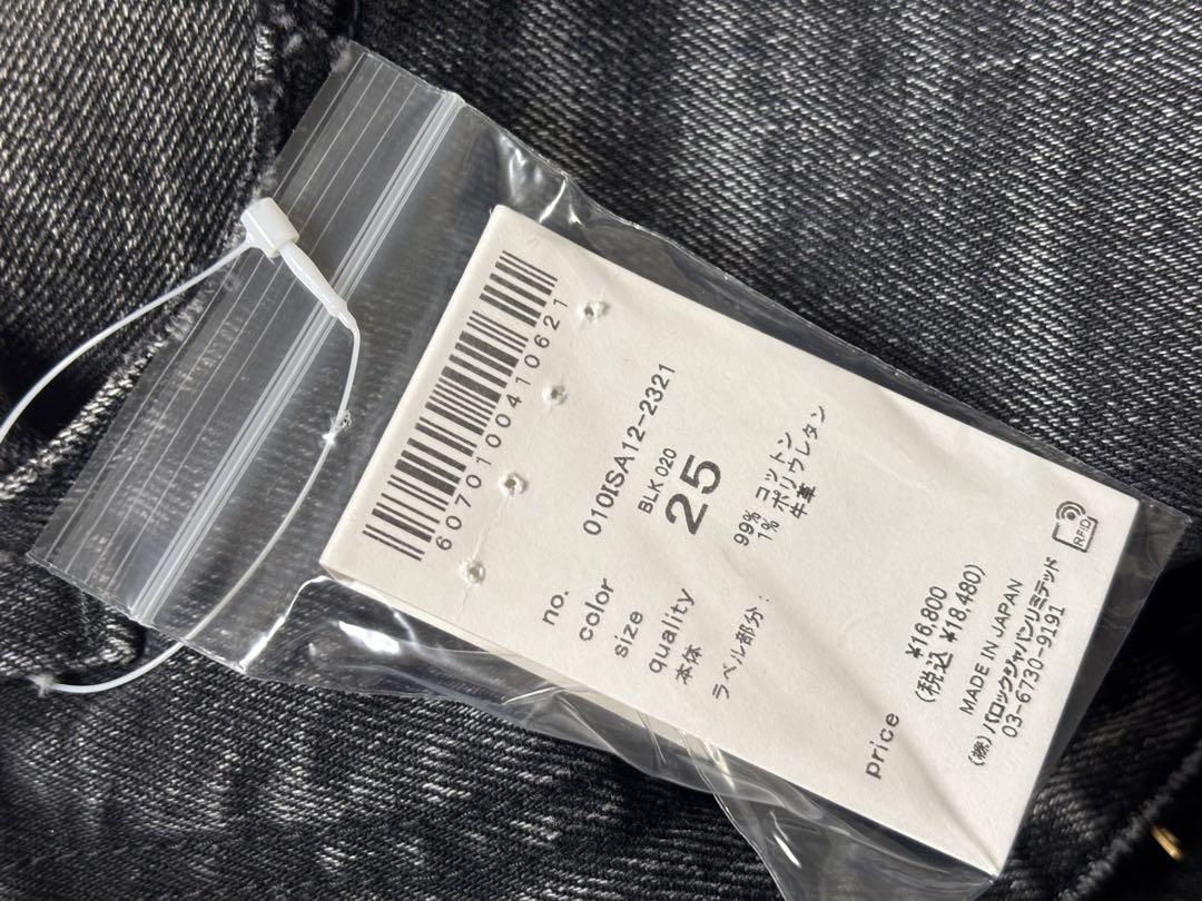 タグあり moussy MVS BLACK FLARE(L) / ロングサイズ