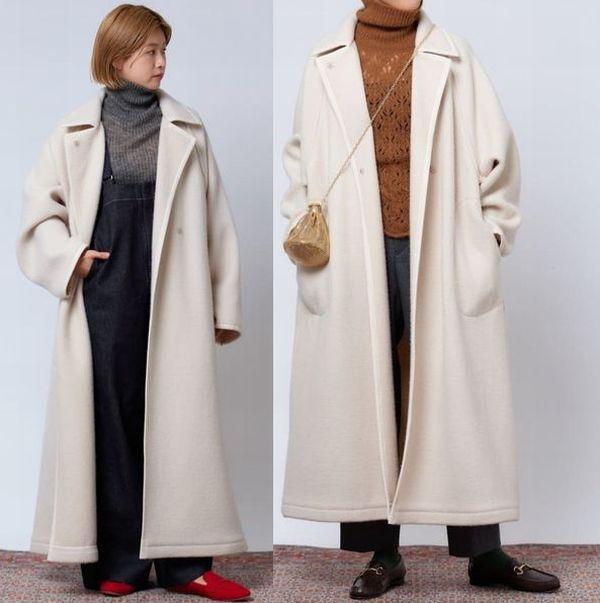 IENA LA BOUCLE イエナ シープウールトリミングコート