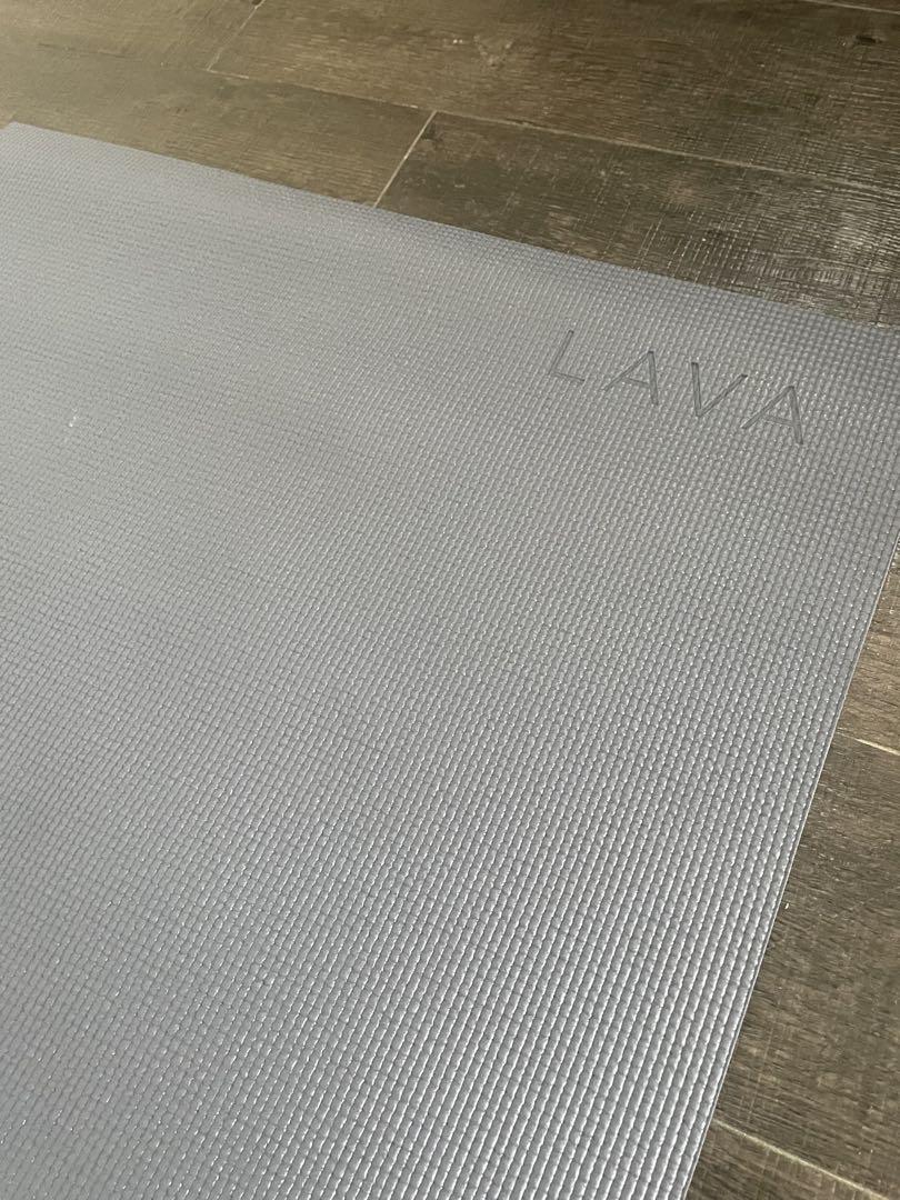 LAVA ヨガマット グレー 収納バッグ付き
