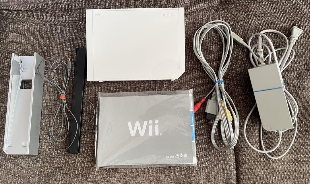 【動作品】ニンテンドーWii 本体セット⭐︎ソフト３本付き⭐︎