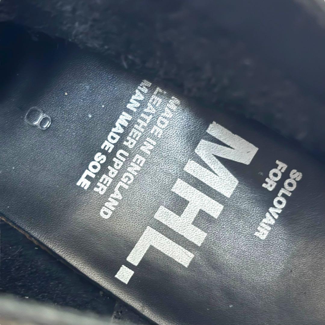 極美品 SOLOVAIR FOR MHL. ソロヴェアー モンキーブーツ UK8