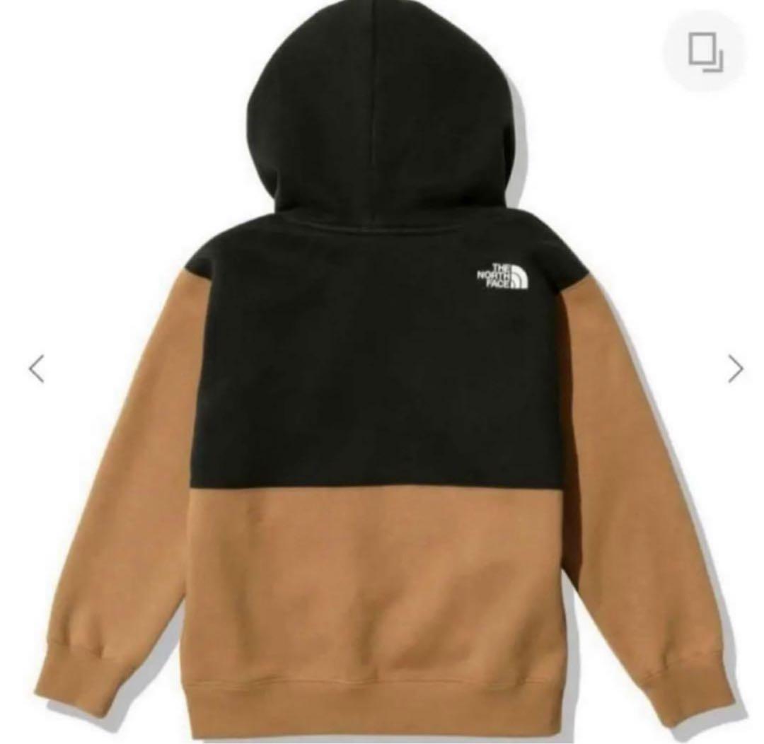 新品　ノースフェイス キッズ スウェットロゴフーディ
