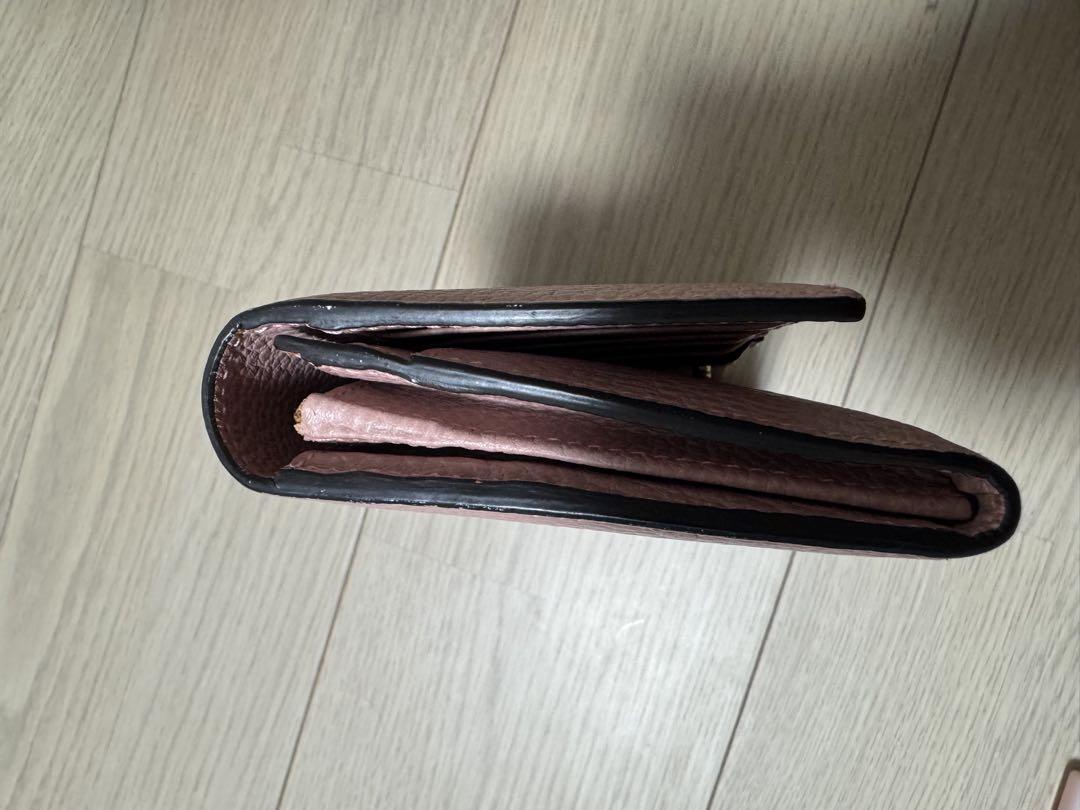 GUCCI グッチ　ピンク レザー 長財布