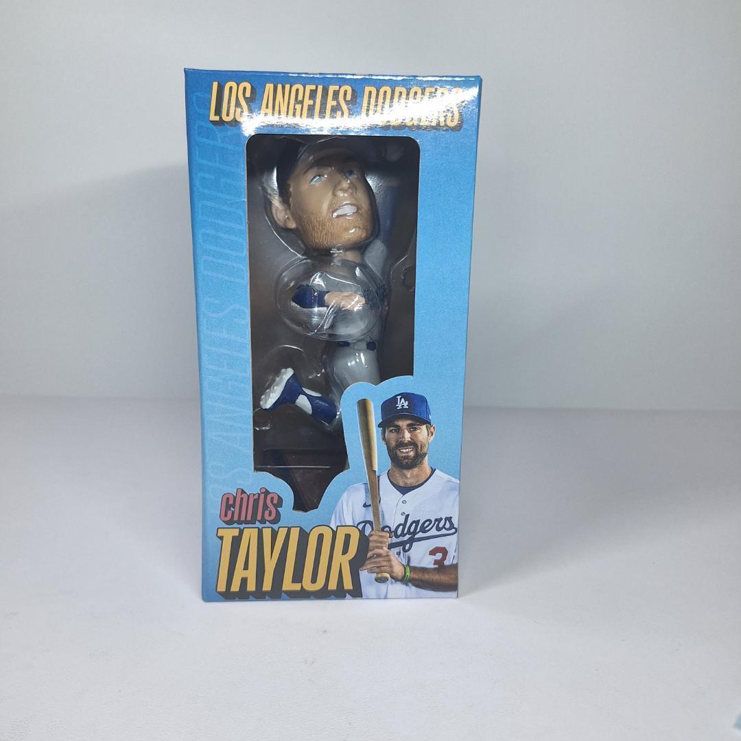 球場配布品 クリス・テイラー ボブルヘッド MLB ドジャース