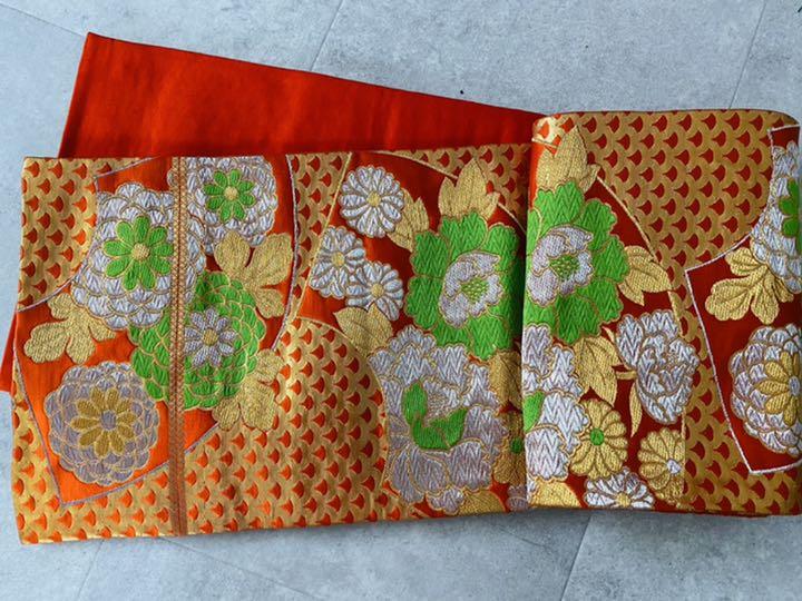 本物思考の方に。朱赤総絞り、刺繍古典柄、七五三 七歳コーディネート