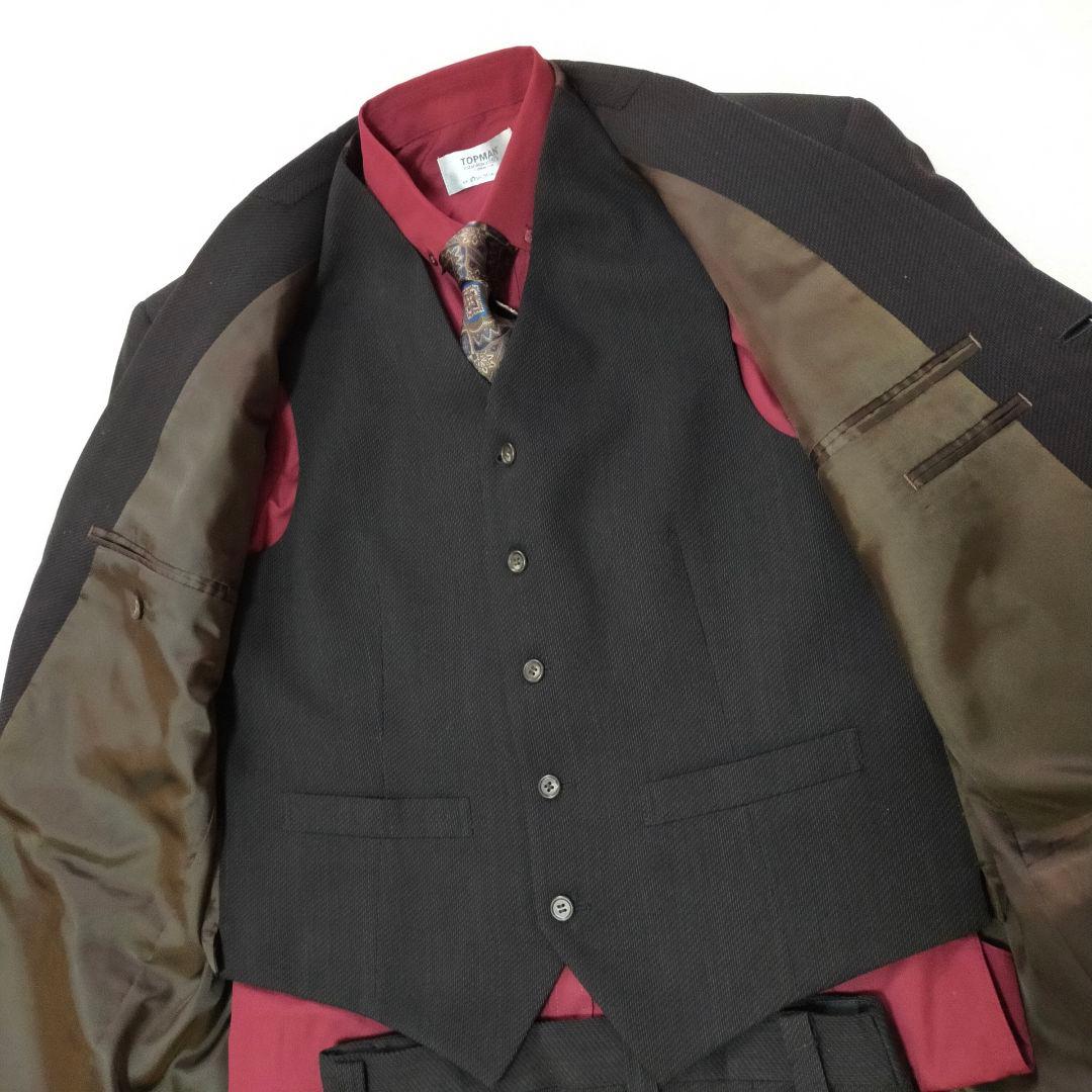 90S　ヴィンテージ　3L　スリーピーススーツ