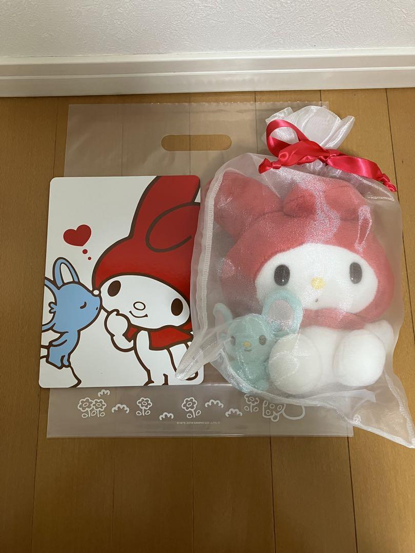 マイメロディ ぬいぐるみ リボン付き KDDI レア物 - メルカリ