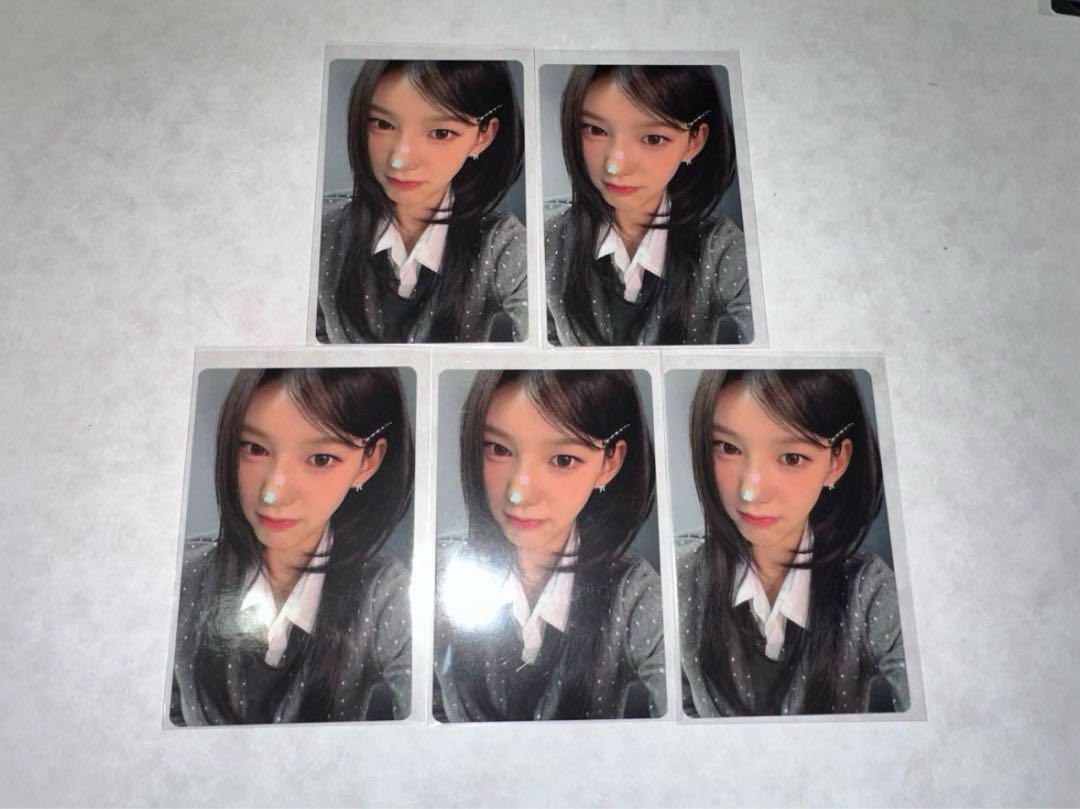 IZNA kcon Japan 2025 6000円購入特典トレカ　サラン　5枚