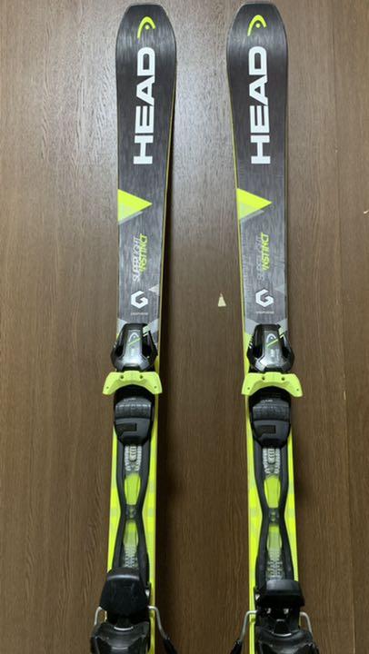 HEAD カービングスキー板 スーパーライトインスティンクト