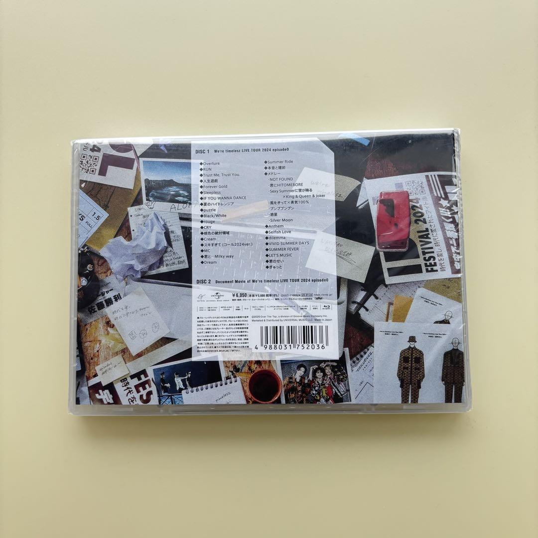We're timelesz LIVE TOUR2024通常盤#Blu- Ray - メルカリ