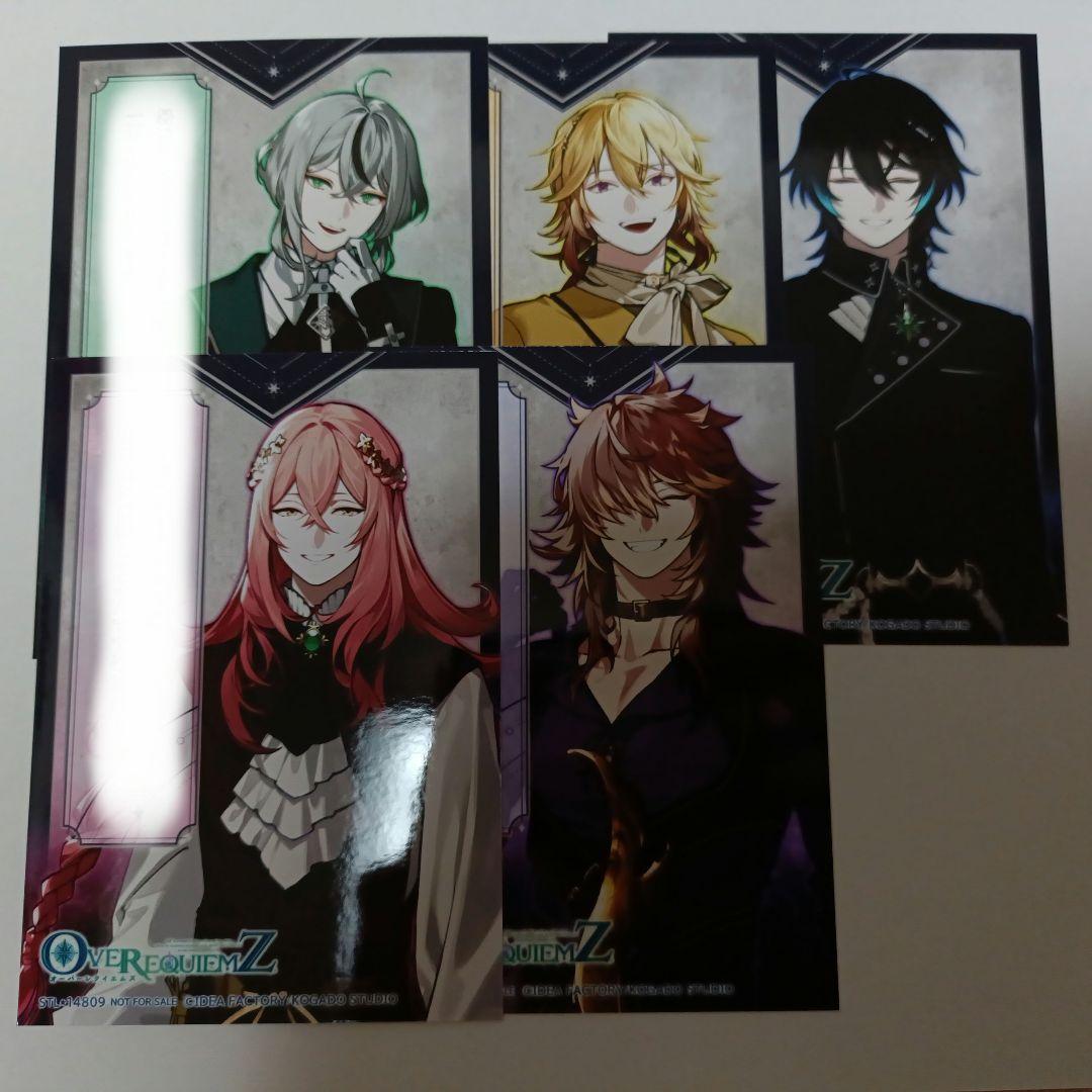 OVER REQUIEMZ オバレク　小冊子　ブロマイド OVER REQUIEMZ オバレク ブロマイド SS アリスNET特典 ステラ