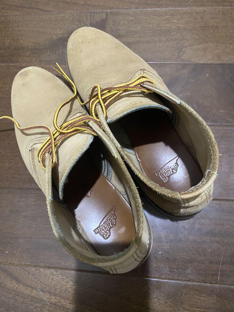 RED WING SHOES チャッカブーツ ベージュ RED WING SHOES チャッカブーツ ベージュ 27.5