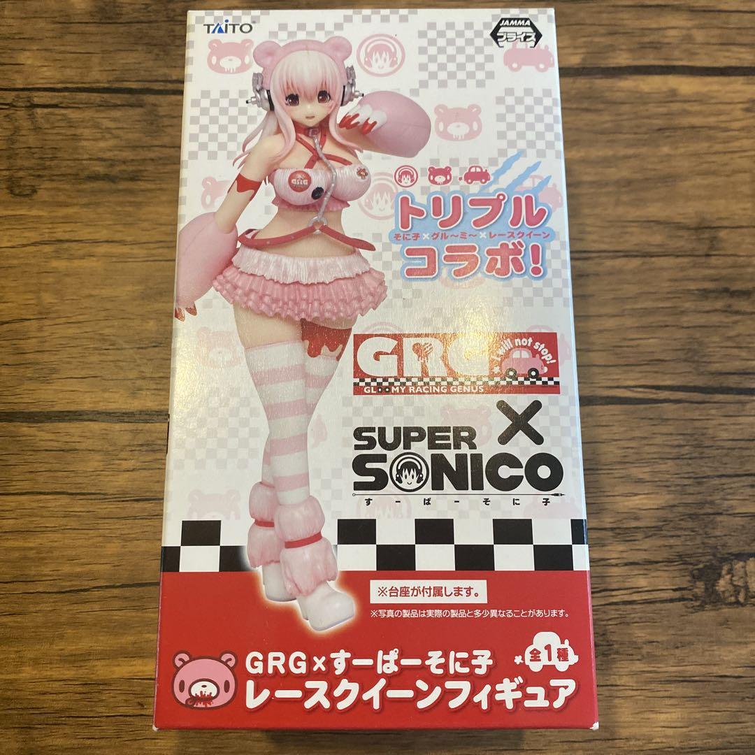 GRG すーぱーそに子 レースクイーン フィギュア 限定 コミック