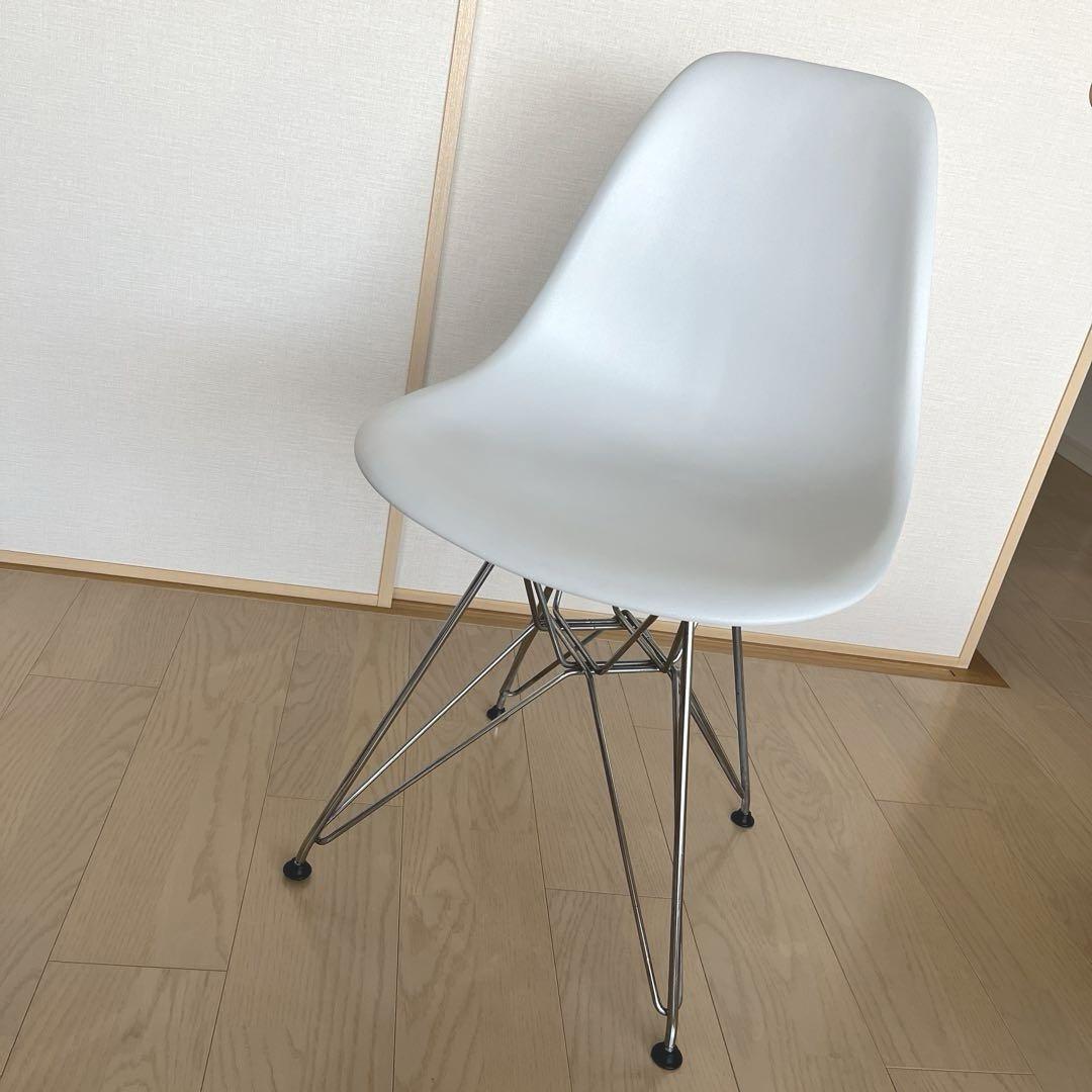 【美品】 Herman Miller イームズプラスチックシェルチェア ホワイト