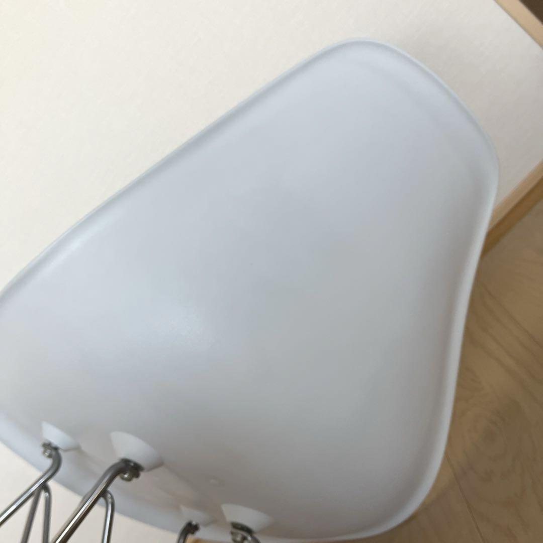 【美品】 Herman Miller イームズプラスチックシェルチェア ホワイト