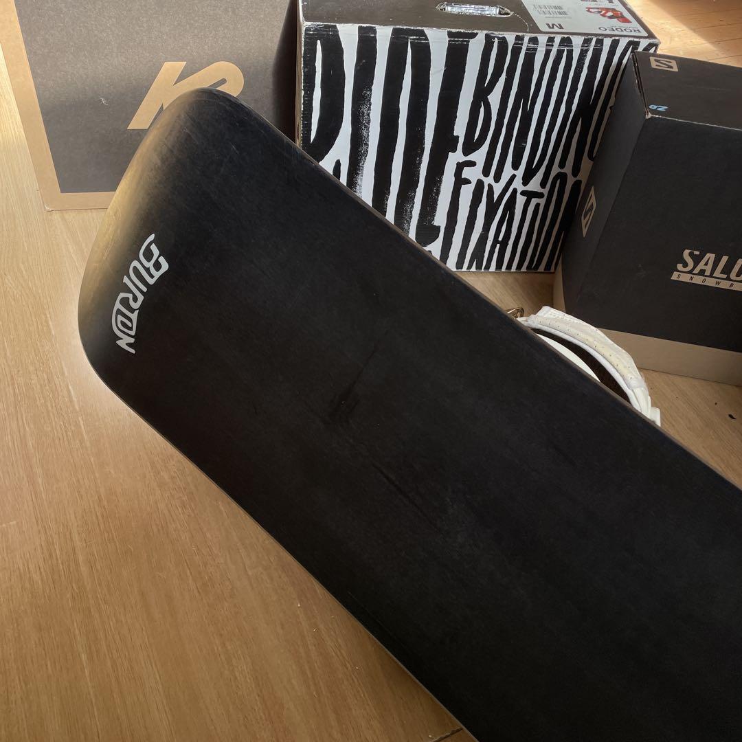 BURTON　バートン　customX兄弟機　最高峰スノーボードセット　USA製