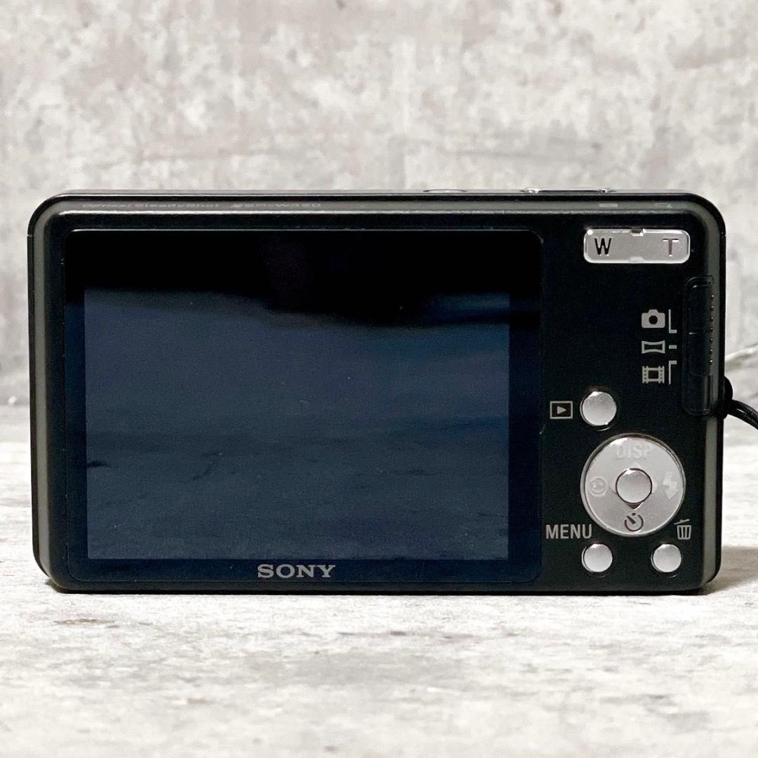 ソニー サイバーショット DSC-W350 コンデジ ブラック SDカード付き