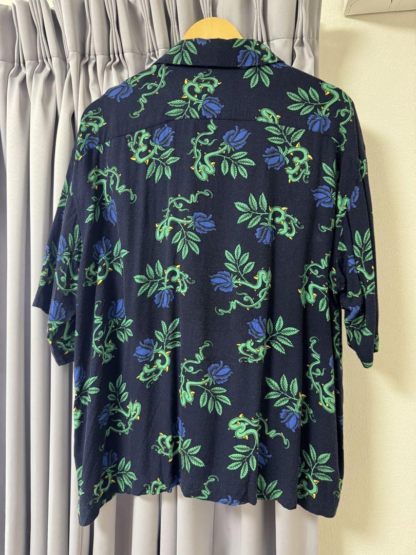 UNUSED アロハシャツ　rose pattern アンユーズド UNUSED アロハシャツ rose pattern アンユーズド - メルカリ