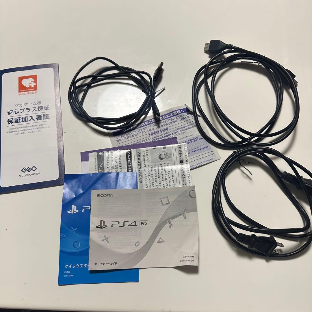 SONY PS4 Pro 1TB 本体 初期化済み