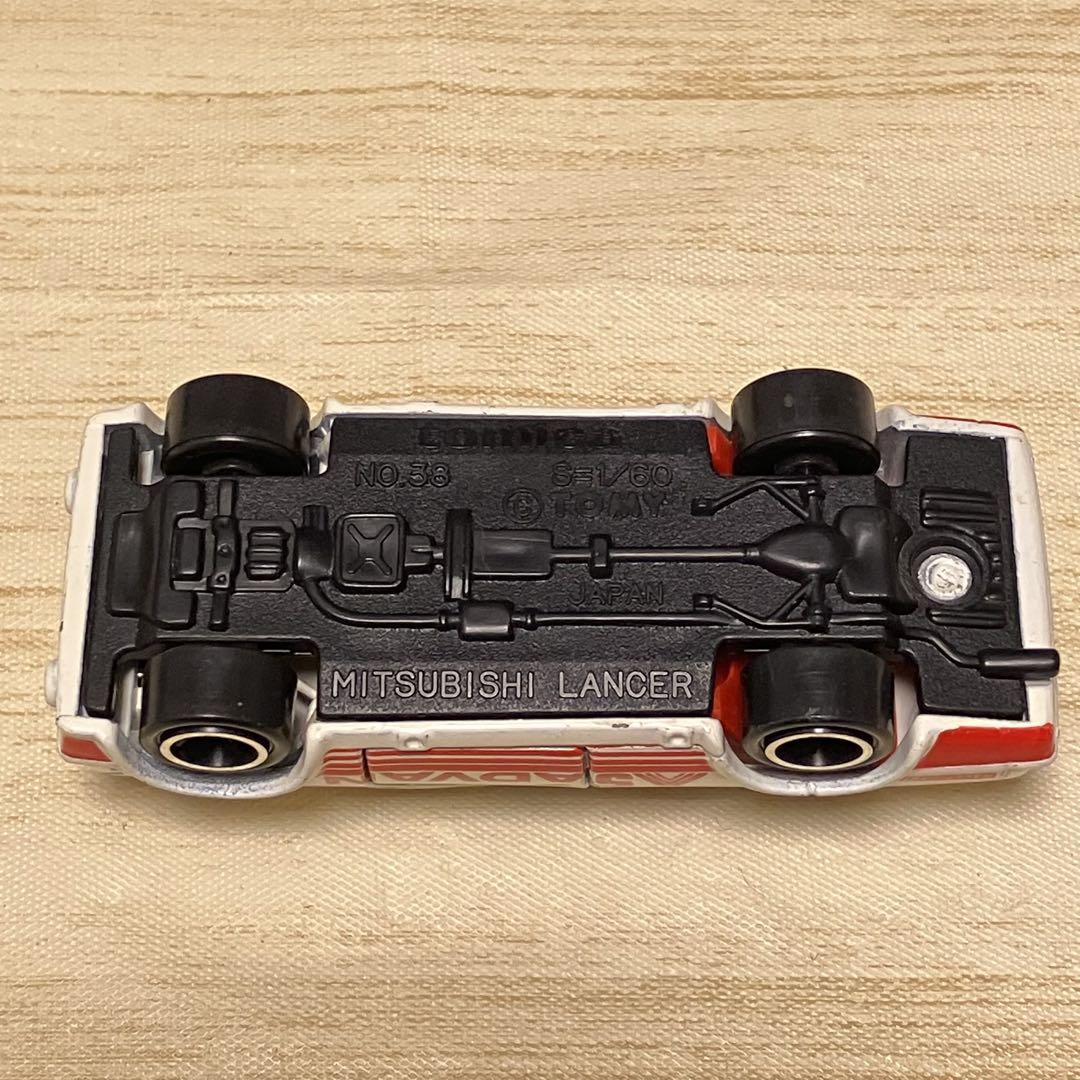 トミカ 三菱ランサーターボ ADVAN No.38 1/60 - メルカリ