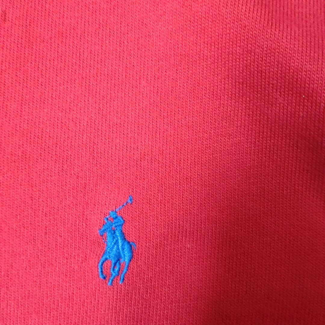 ポロバイラルフローレン 90’s US古着 ラガーシャツ エンジ XL