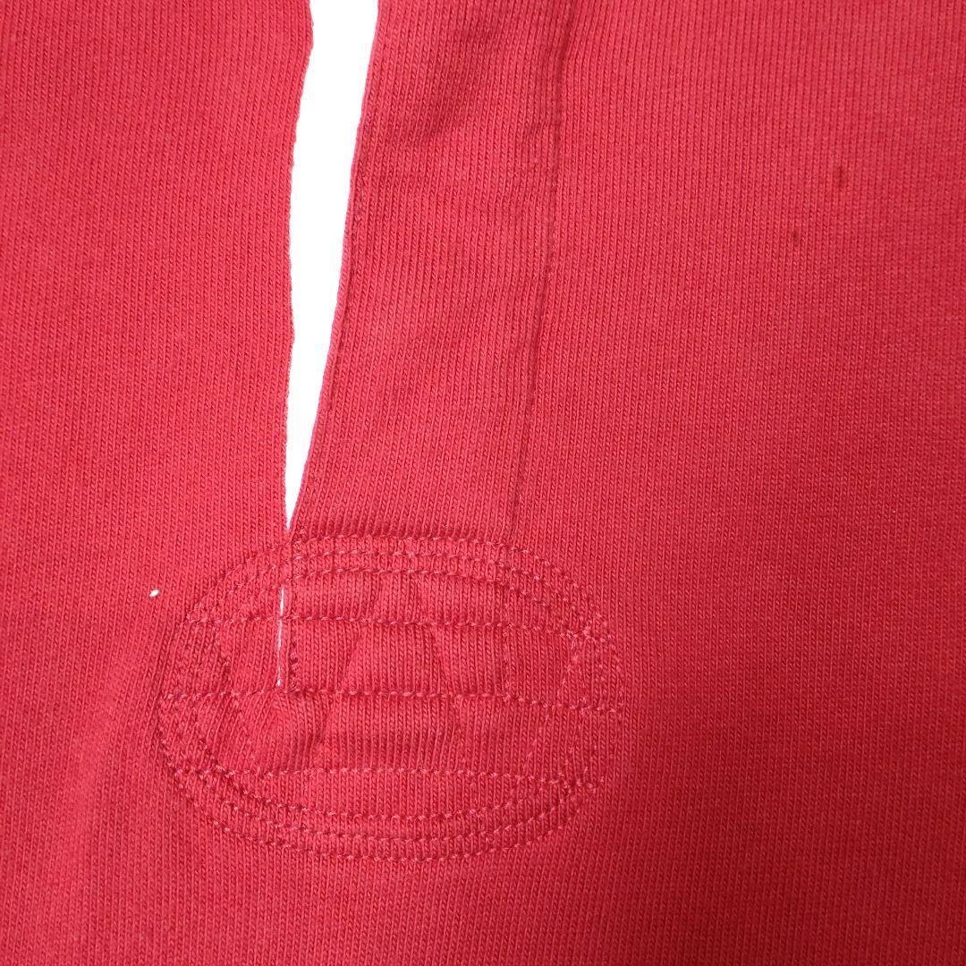 ポロバイラルフローレン 90’s US古着 ラガーシャツ エンジ XL