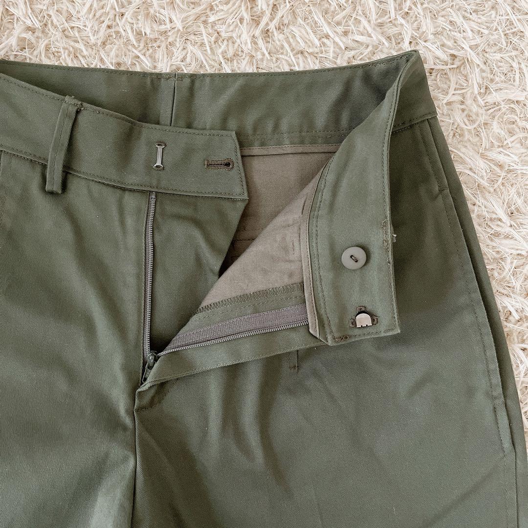 【新品】gypsohila Cargo Pantsカーゴパンツ カーキ 38 新品】gypsohila Cargo Pantsカーゴパンツ カーキ 38