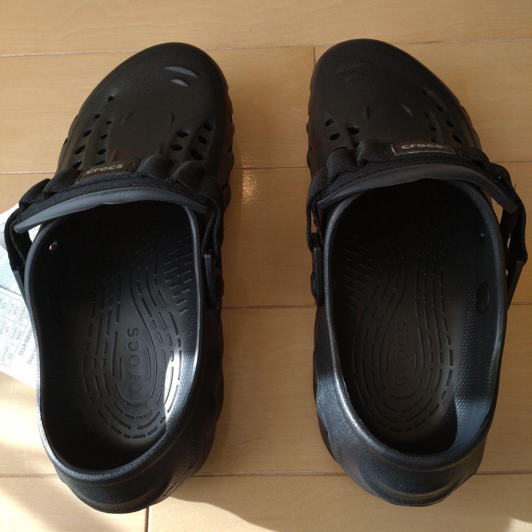 新品未使用　crocs　26cm クロックス　エコークロッグ　ブラック　黒