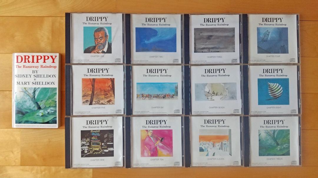 英語教材【DRIPPY】全12巻❣️(テキスト付き) （CD】家出の