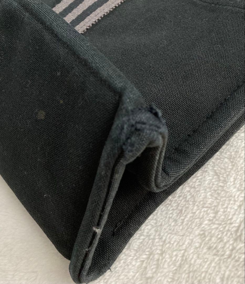 HERMES エルメス トートバッグ キャンバス 黒 HERMES エルメス トートバッグ キャンバス 黒