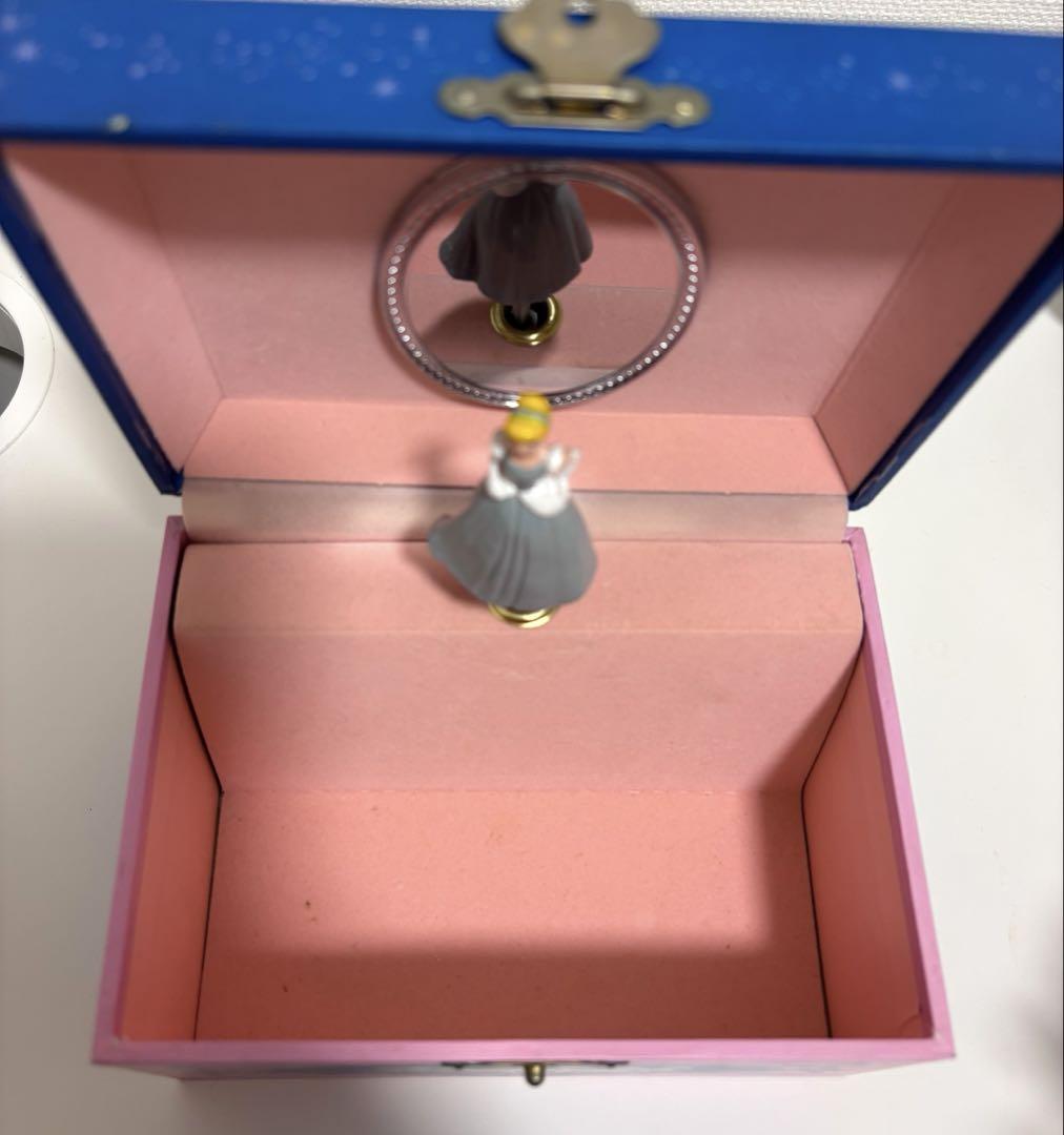 ディズニープリンセス シンデレラ オルゴールbox ヴィンテージ品
