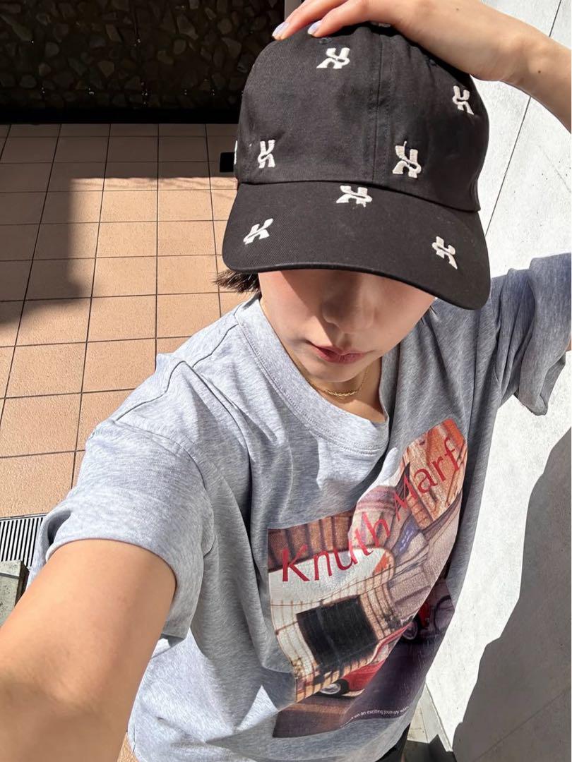 Knuth Marf K logo cap black 帽子