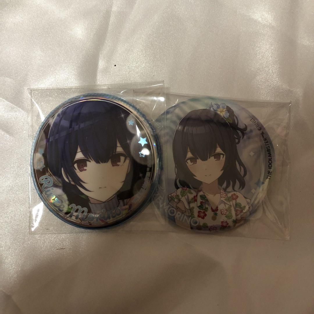 シャニマス 茶色く よみうりランド オーロラ缶バッジ 杜野凛世