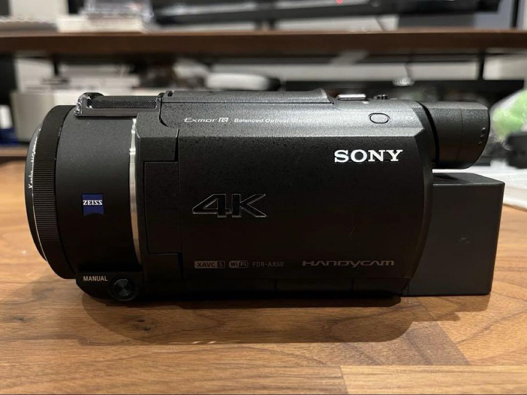 Amazon | SONY(ソニー) 4K ビデオカメラ Handycam FDR-AX60