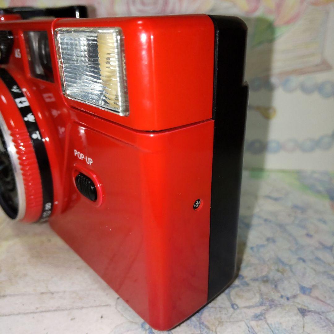 ☆☆極上美品❕動作確認済☆☆ KONICA C35 EF3 レッド