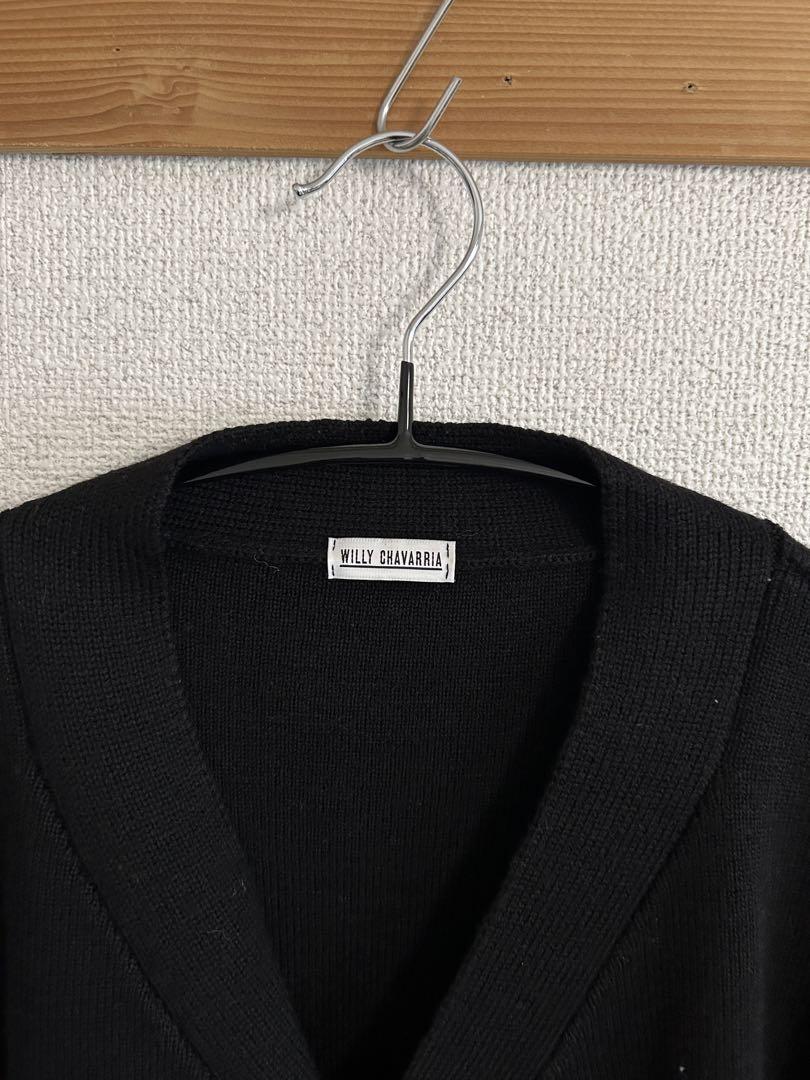WILLY CHAVARRIA カーディガン　BLACK