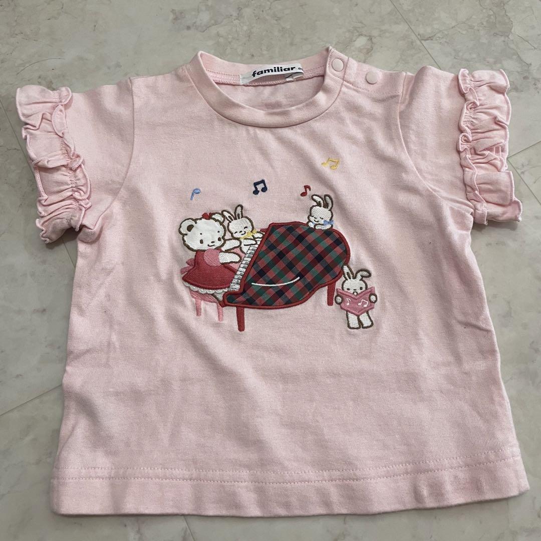 familiar ファミリア　半袖　tシャツ