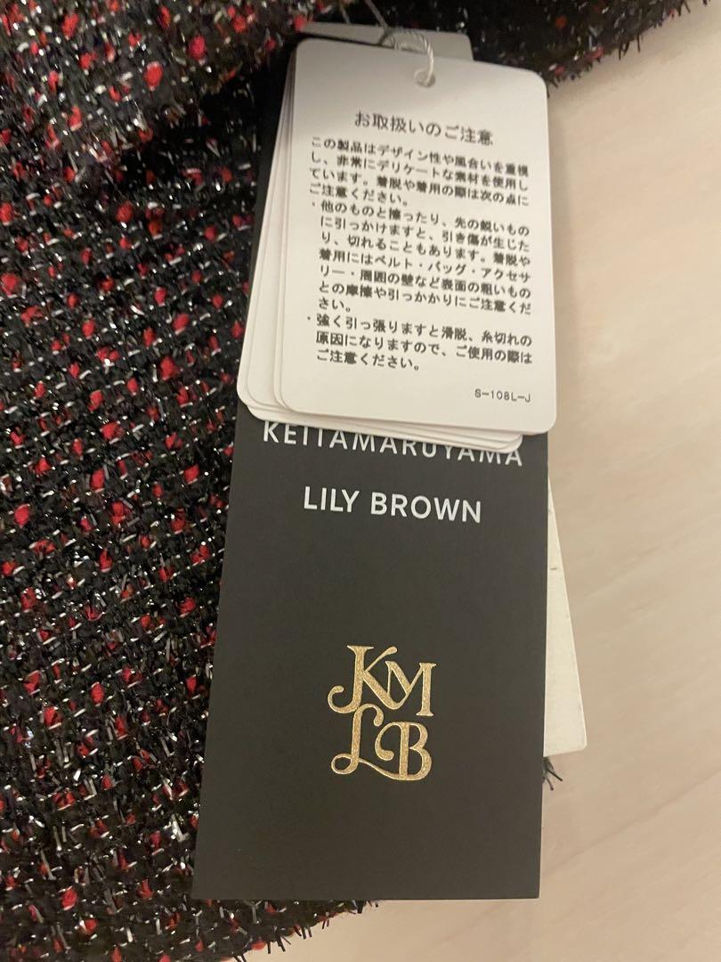 lilybrown オーバーサイズシングルジャケット