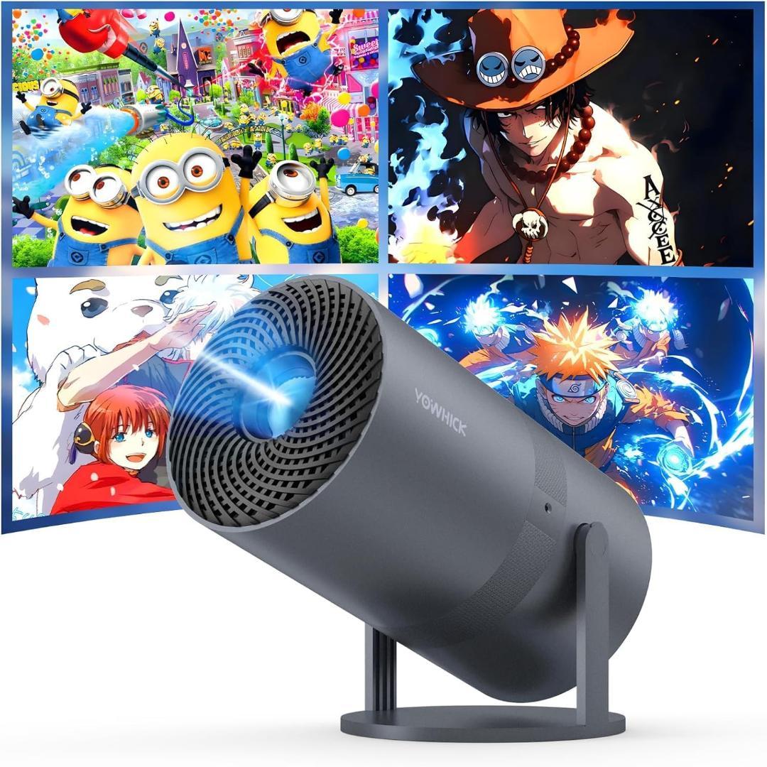 み*ん様 YOWHICK 1080P LCDプロジェクター W33モデル YOWHICK」格安・小型プロジェクター【W33】のレビュー。Amazon